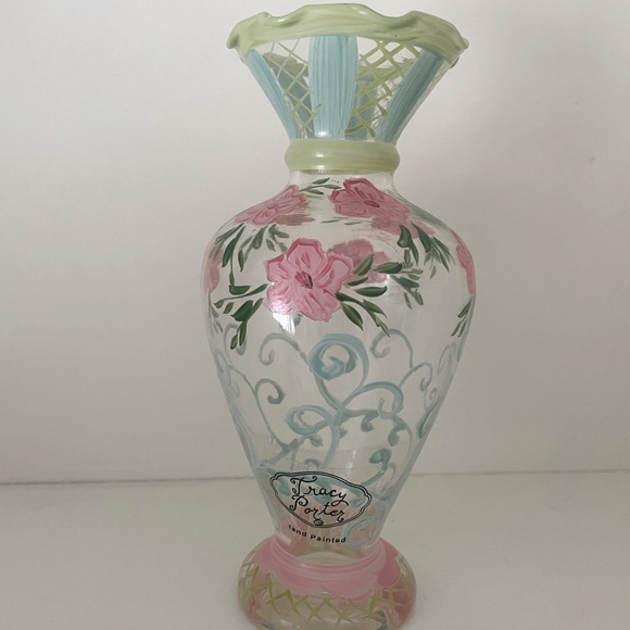 Tracy Porter Vintage Hand Painted Bud Vase - Picture 1 of 1
